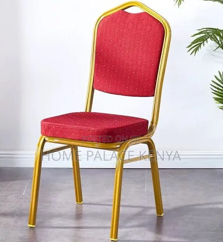Conference Chair: Hotel Padded Stackable Chair