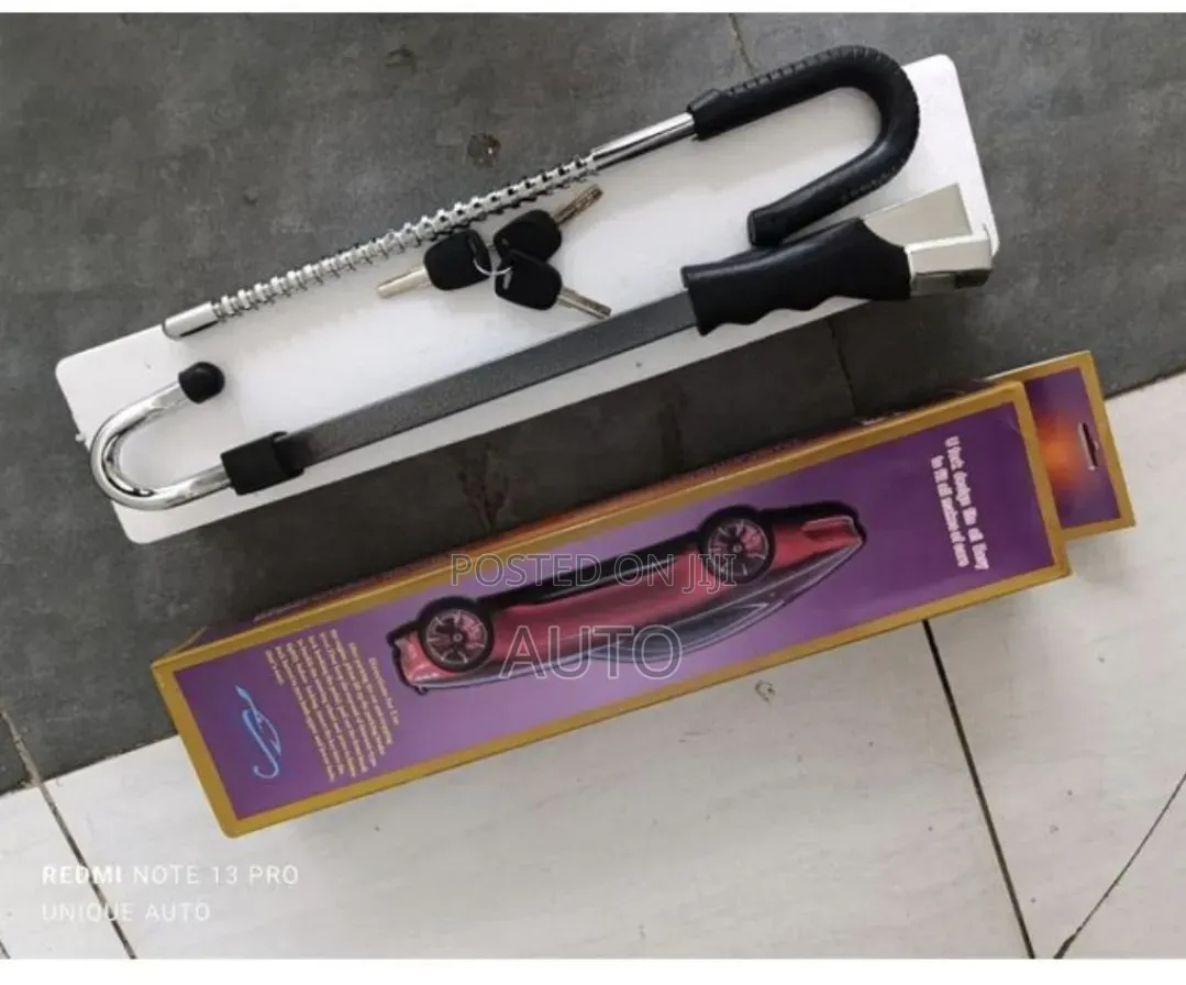 Car Steering Wheel Lock – Heavy Duty Anti-Theft Security Lock