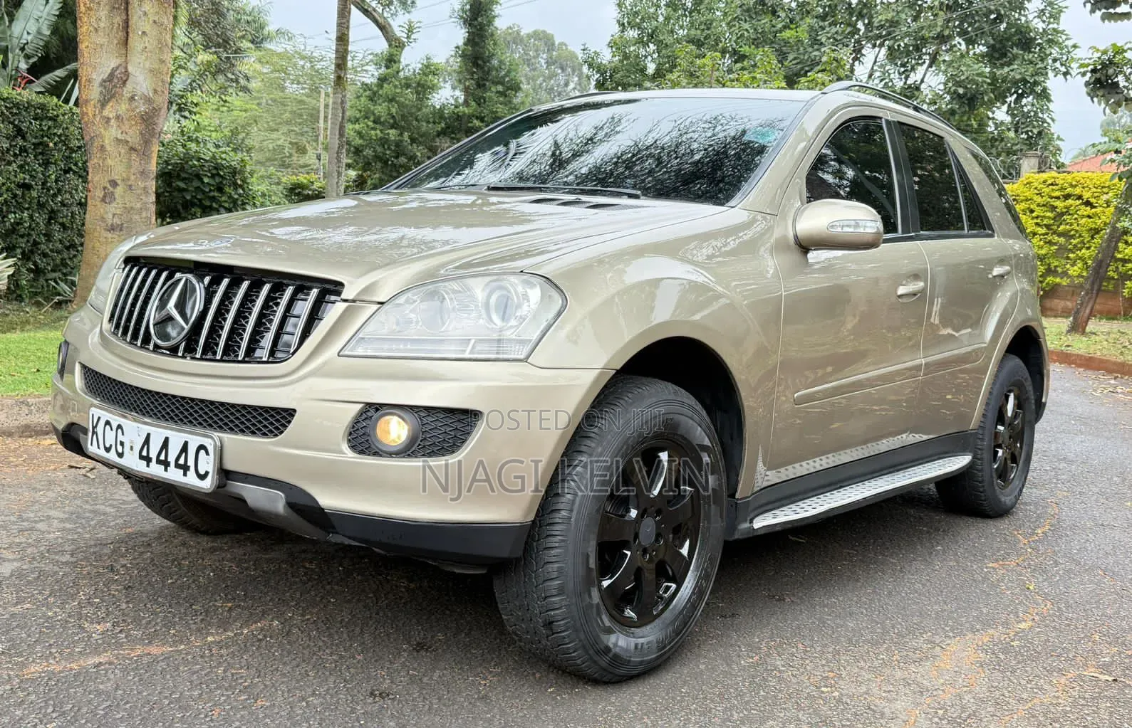 Mercedes-Benz M Class ML 320 CDI 4Matic 2008 Gold