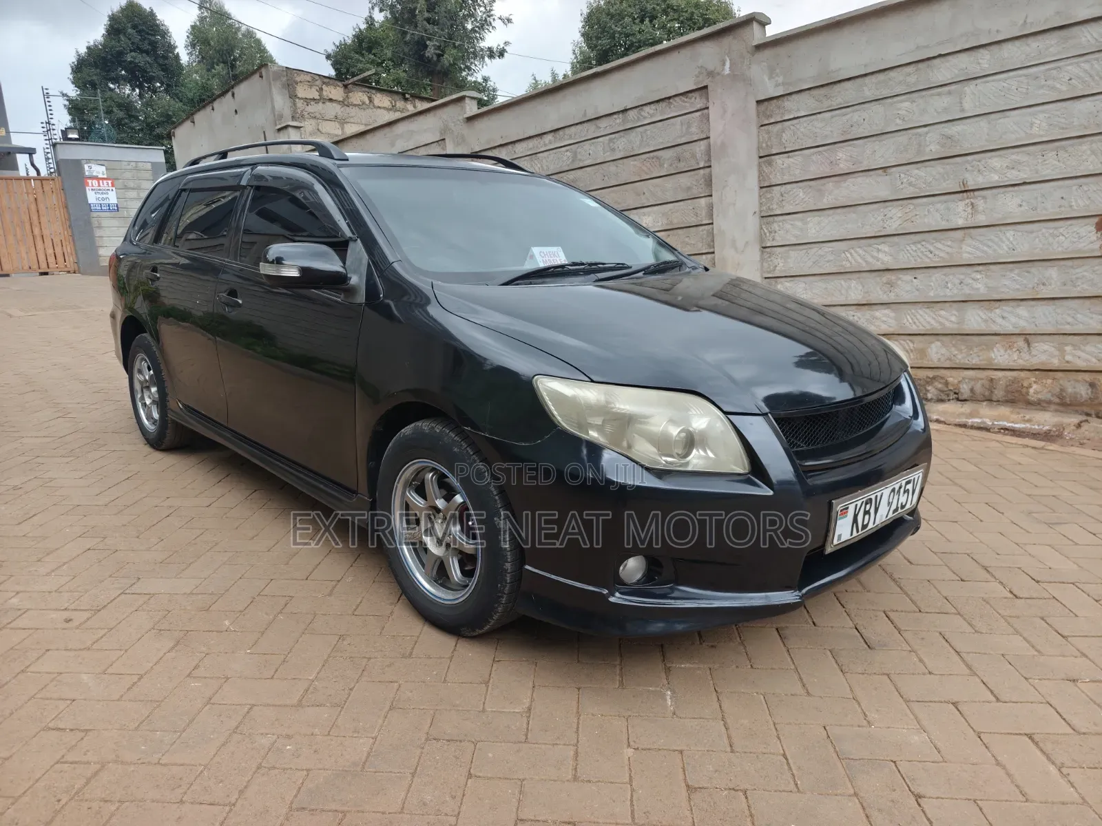 Toyota Corolla Fielder 2007 Black