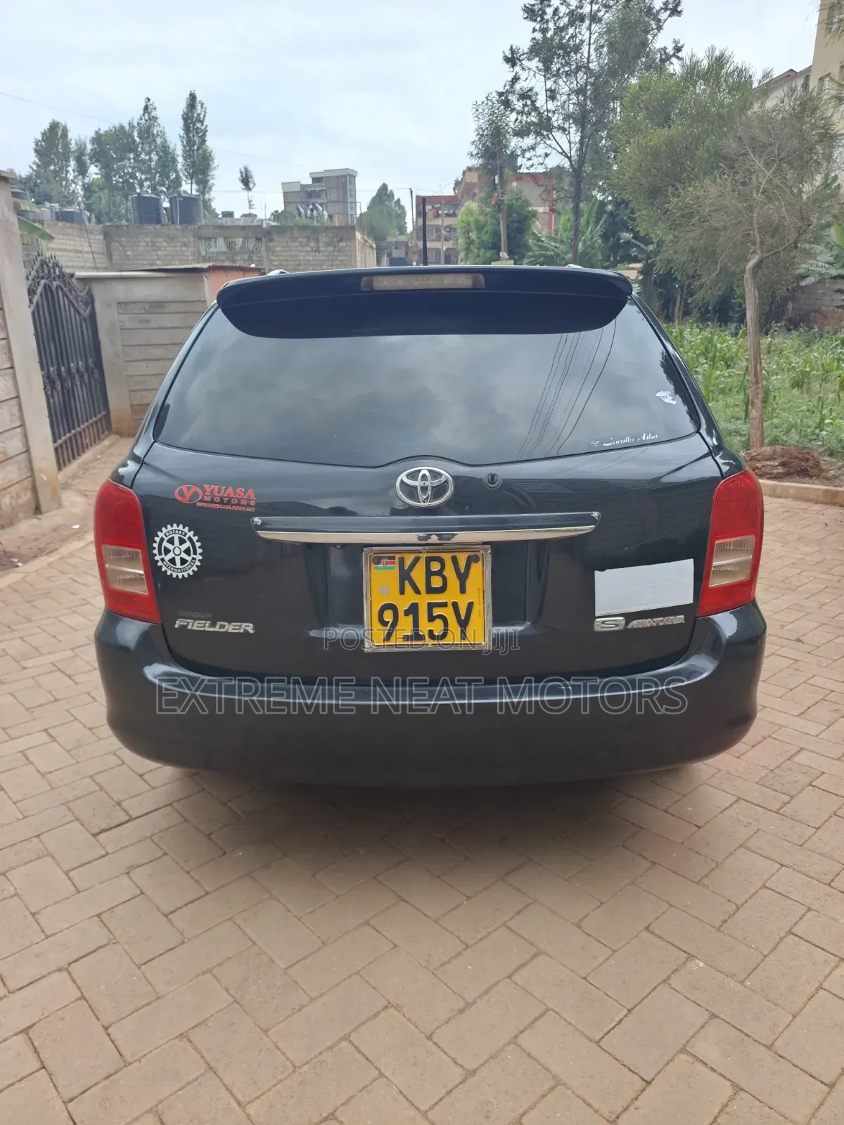 Toyota Corolla Fielder 2007 Black