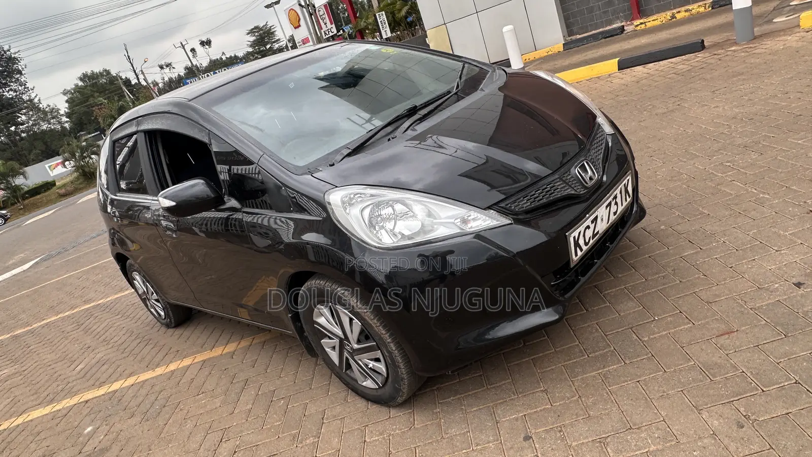 Honda Fit 2012 Black