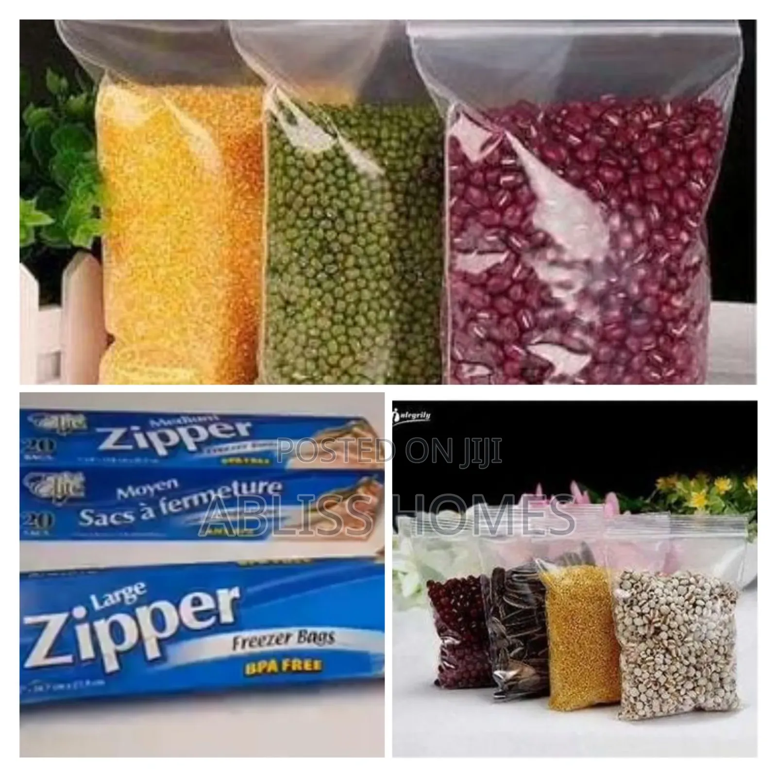 Re-usable Fridge Zipper Bag Ko
