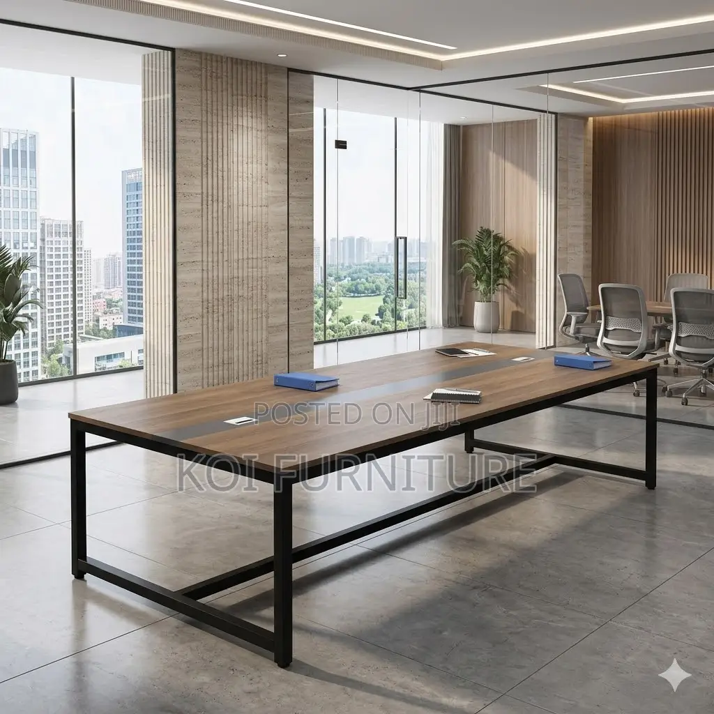 Boadroom Table; 2.4 Meters 10-12 Seaters Office Boardroom Table