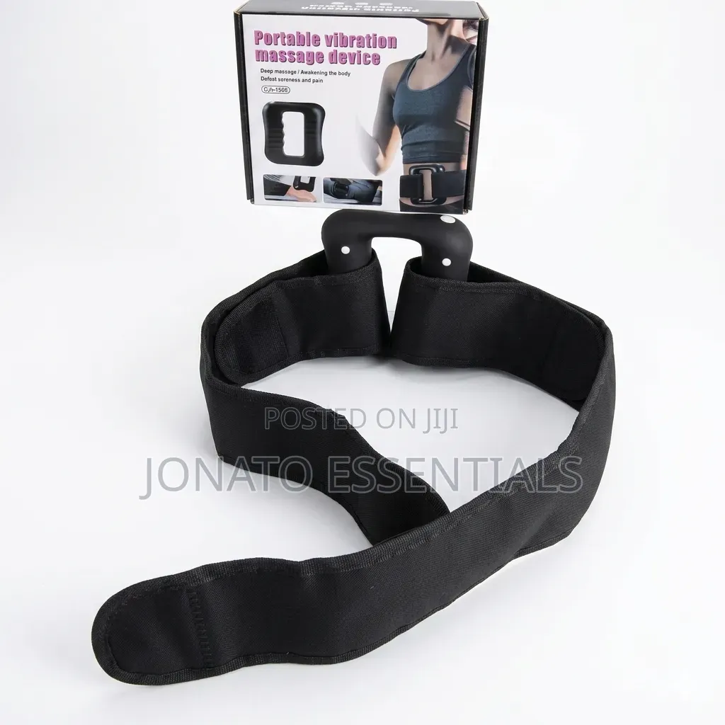 Portable Vibration Massage Device Belt Handheld Fascial Ring