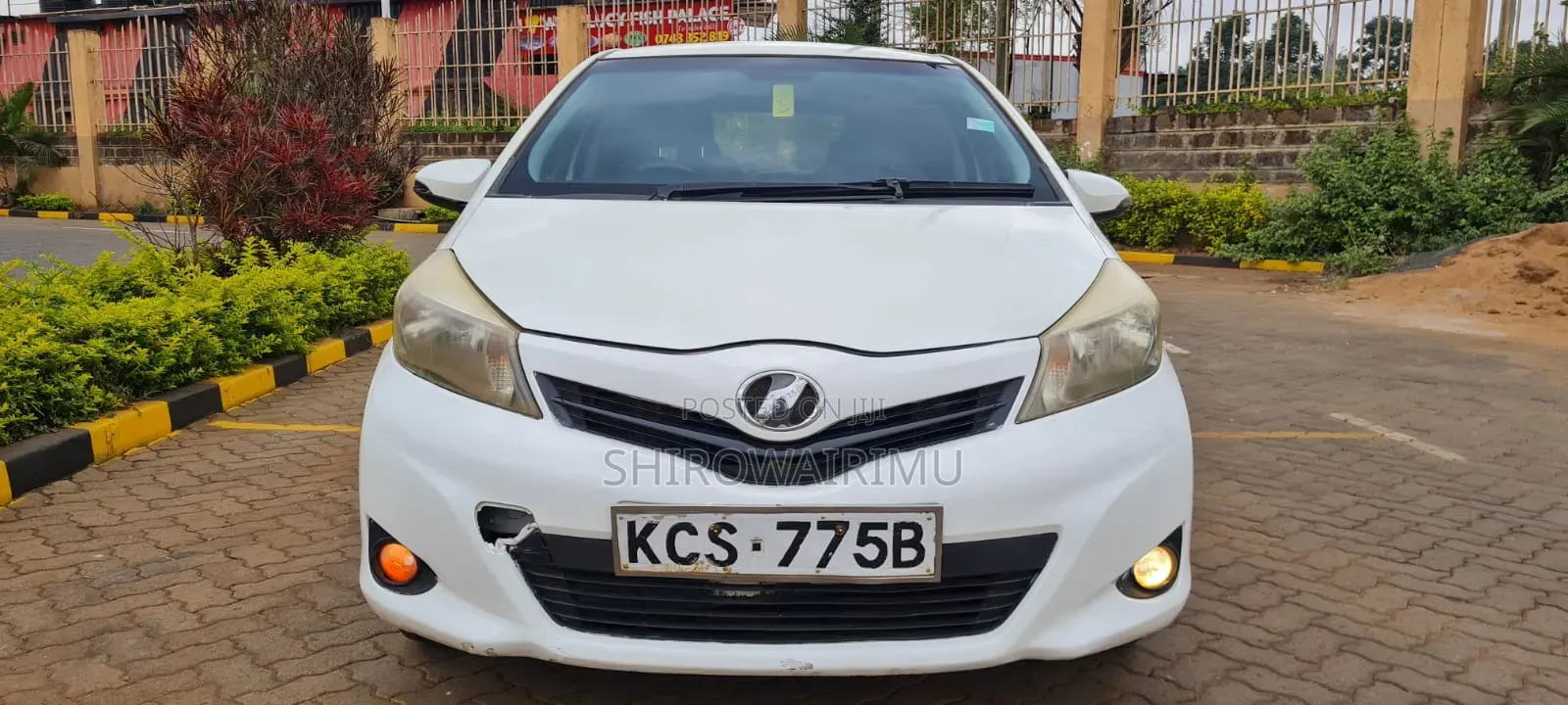 Toyota Vitz 2012 Pearl