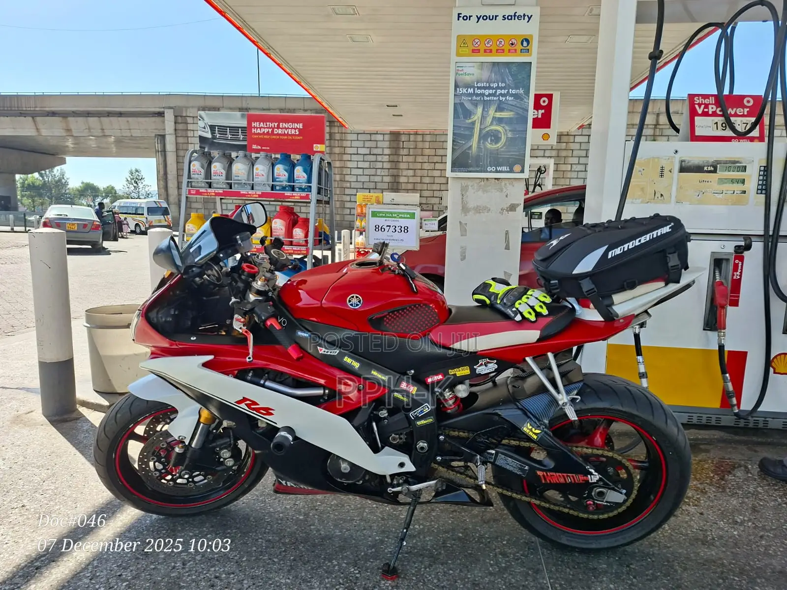 Yamaha R6 2014 Red