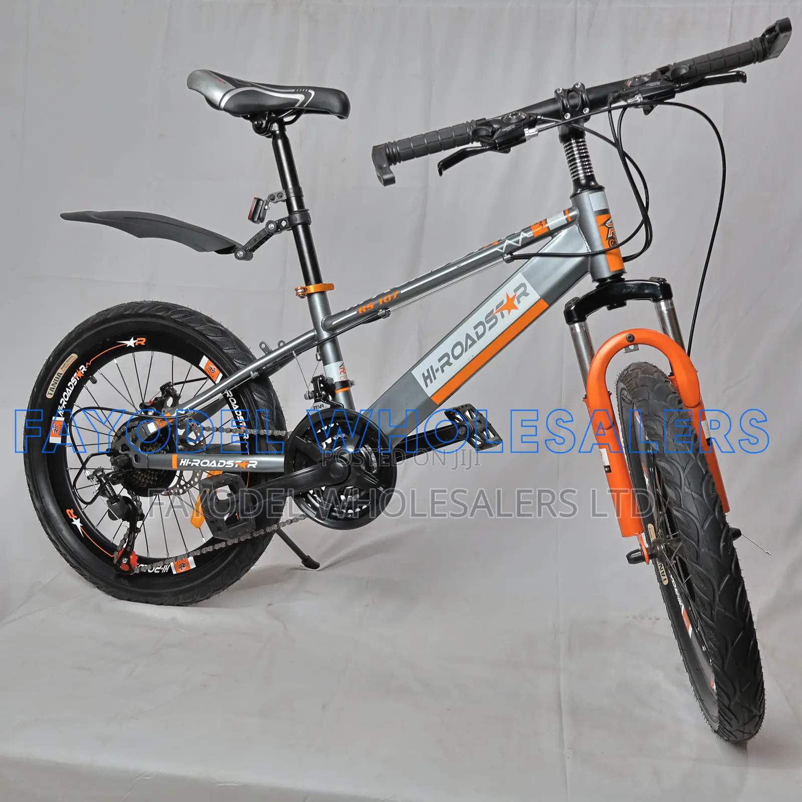 Grey Orange Adventure Bike 20"