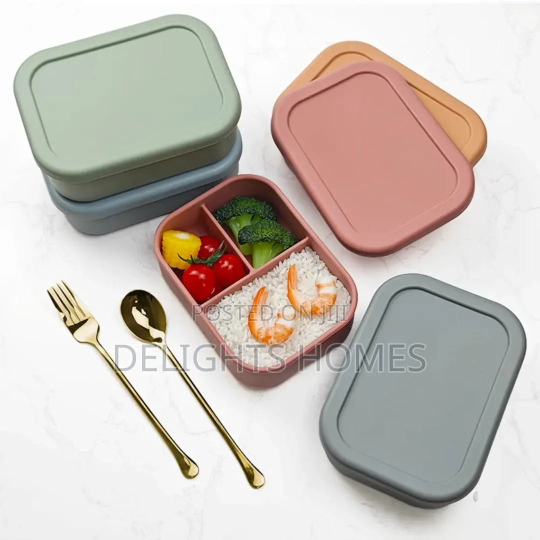 Partitioned Leak Proof Silicone Lunch Box_arv