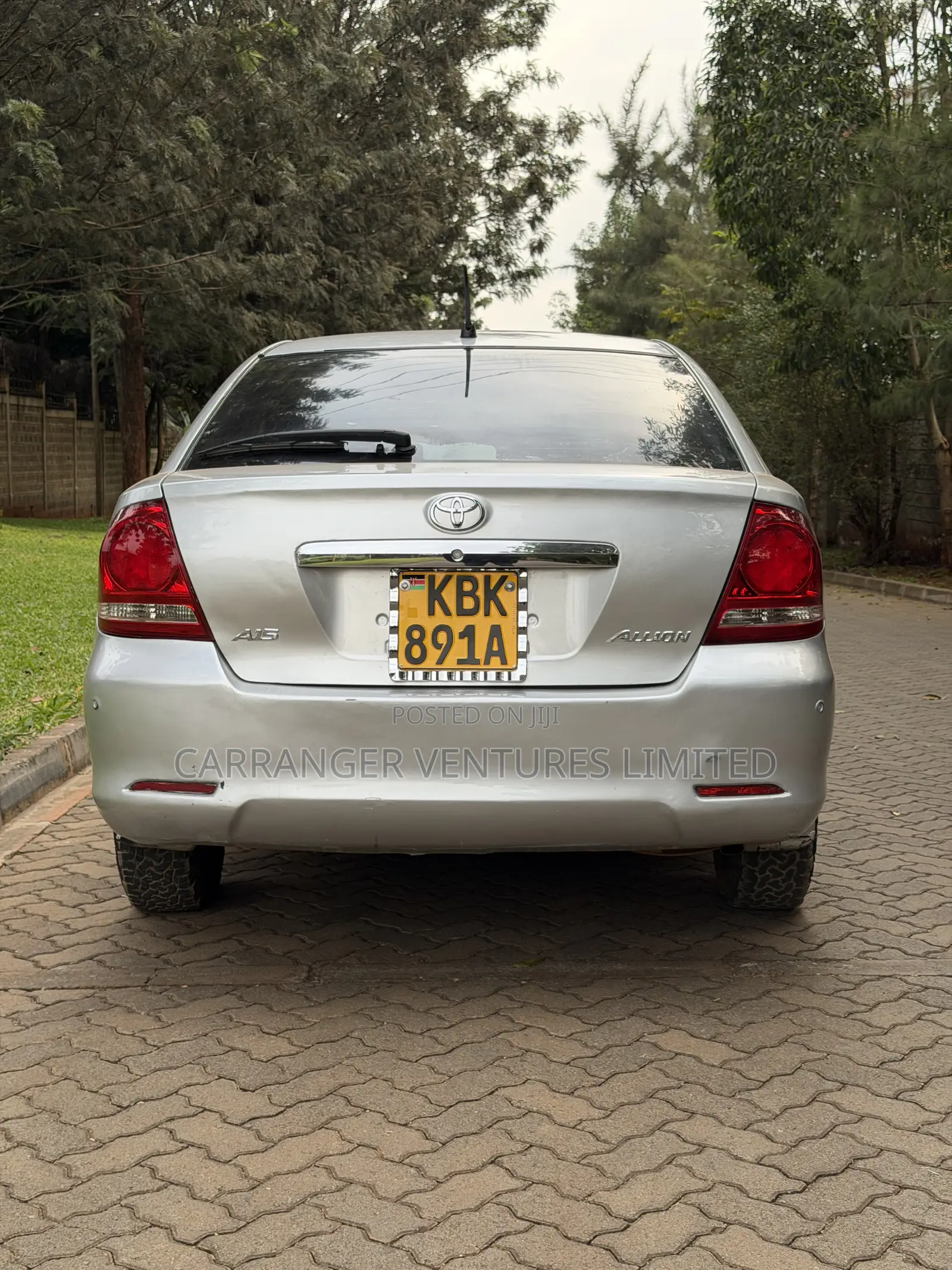 Toyota Allion 2002 Silver
