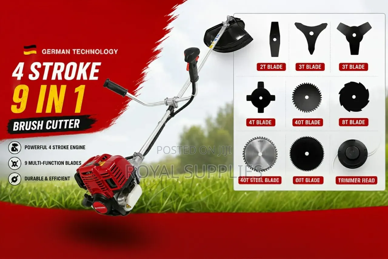 Premier 4 Stroke Brush Cutter 9 Blades