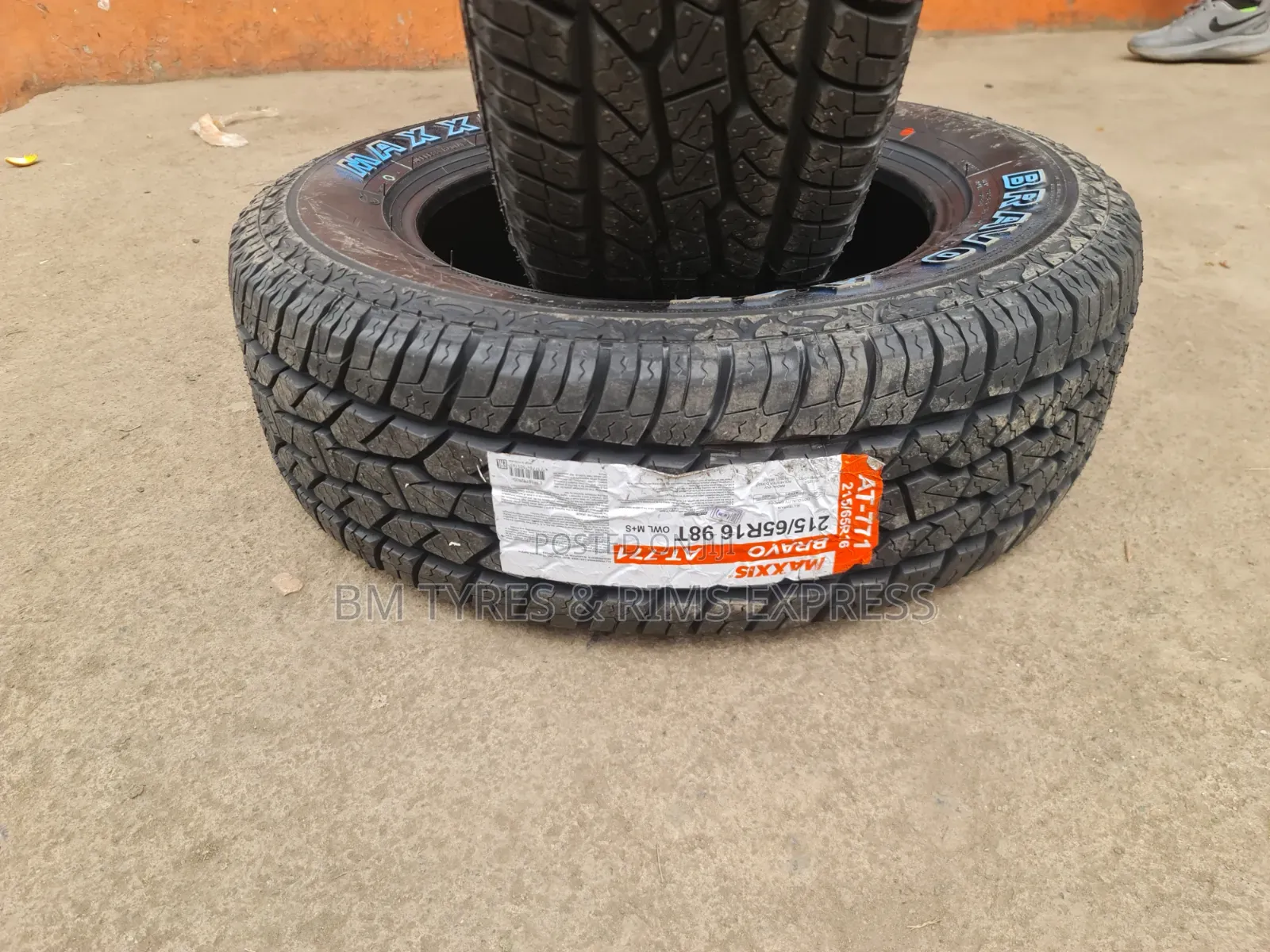 215 /65 R16 Maxxis Tires (All Terrein) 771.