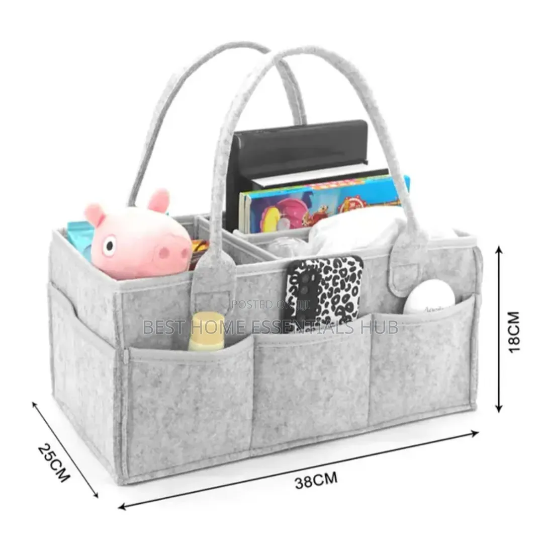 *Baby Diaper Caddy Nursery Organizer* 38cmx25x18cm