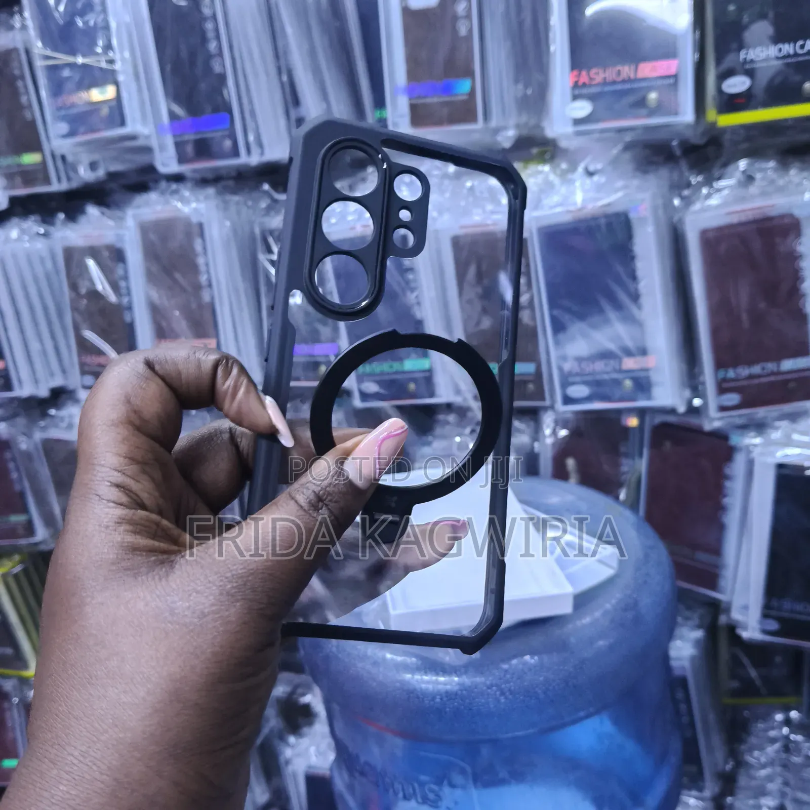 Tecno Camon 50 Pro Xundd Clear Back Cover With Magnetic Stand
