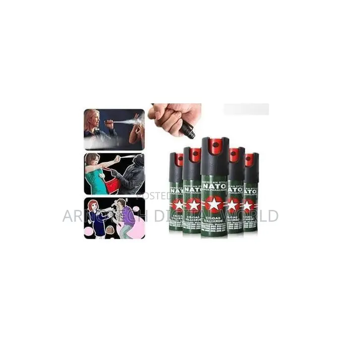 Nato Pro-Safe Tactical Pepper Spray