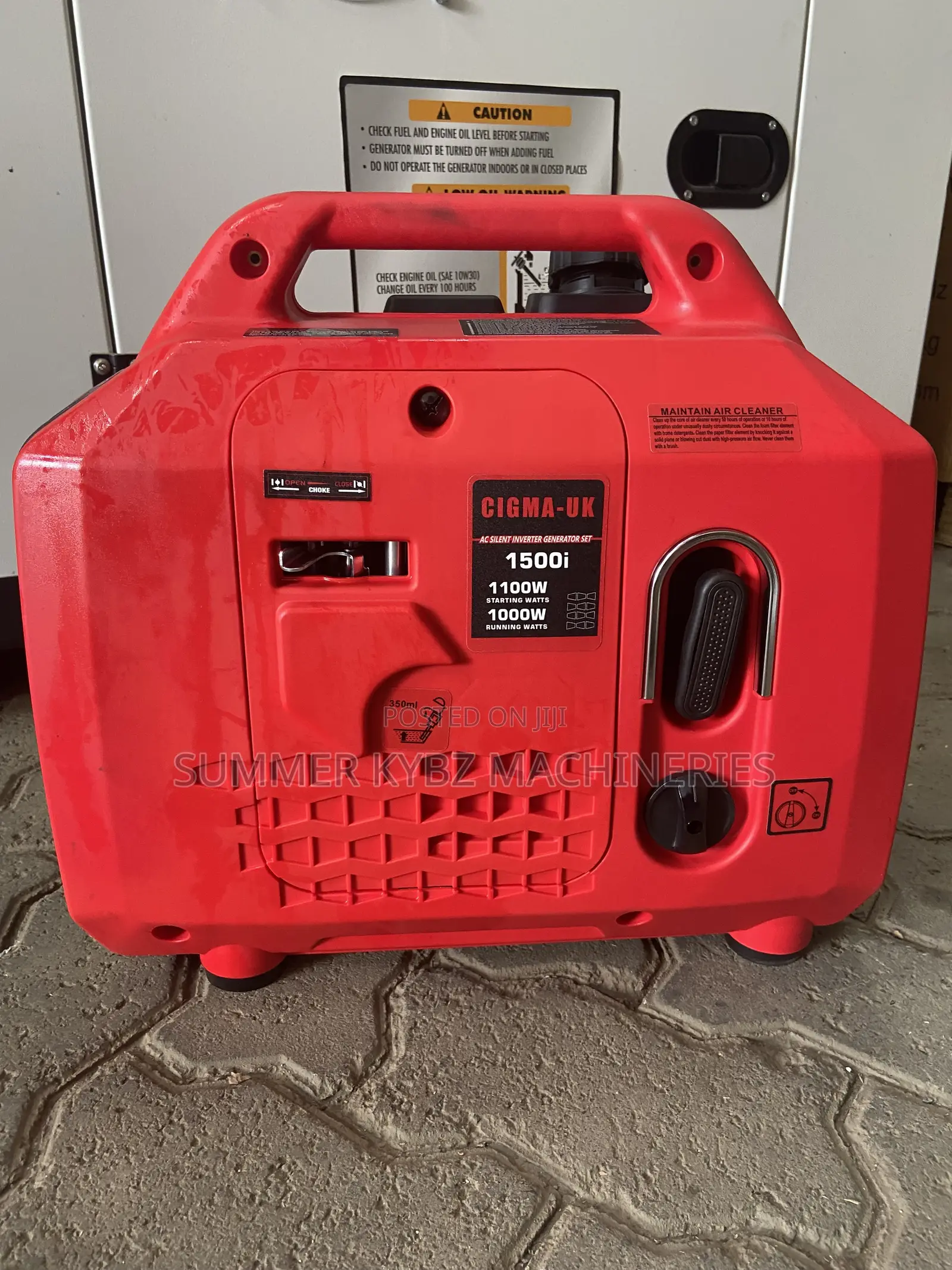 Cigma-Uk 1500i Portable Inverter Generator
