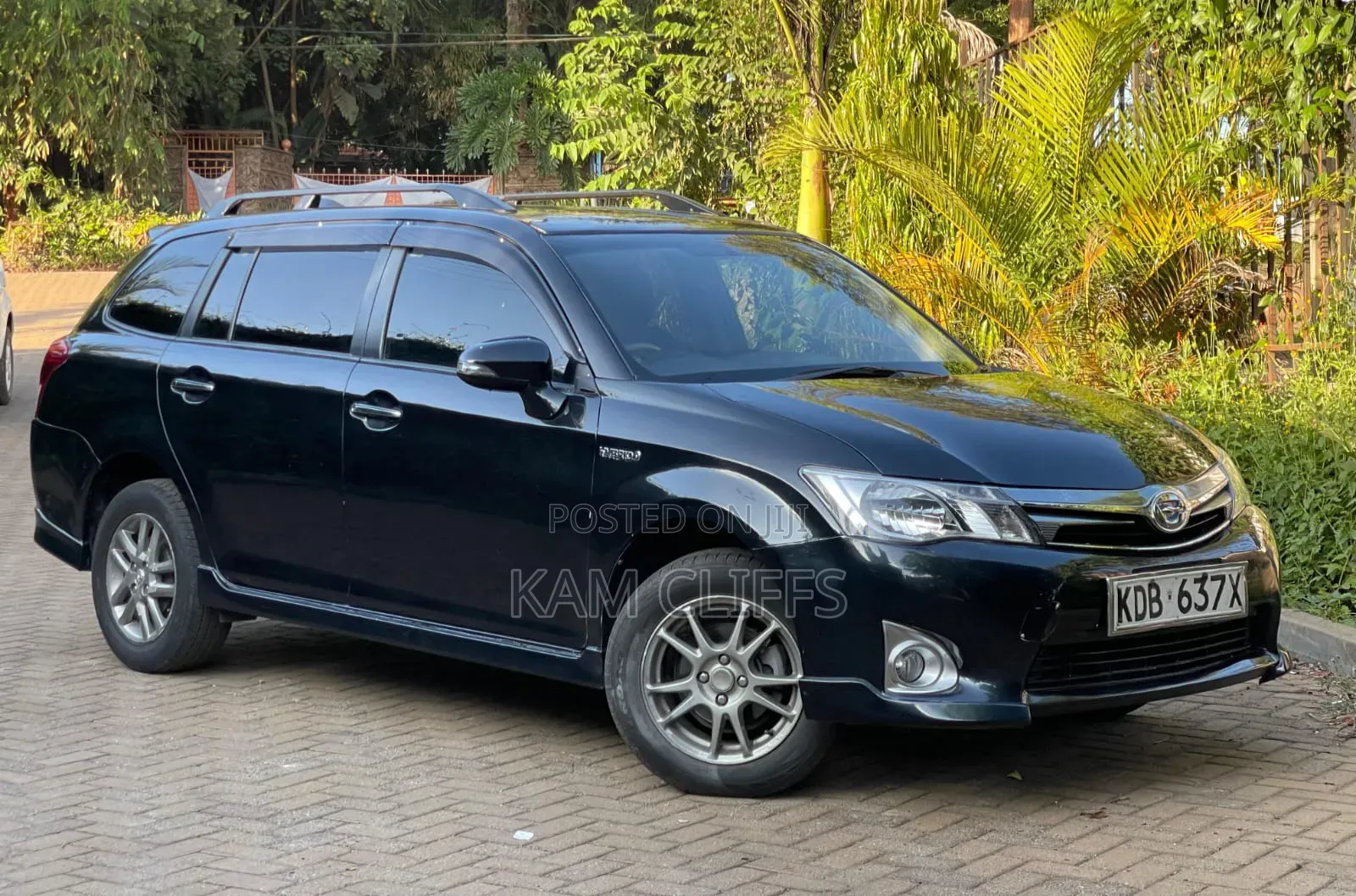 Toyota Corolla Fielder 2014 Matt Black