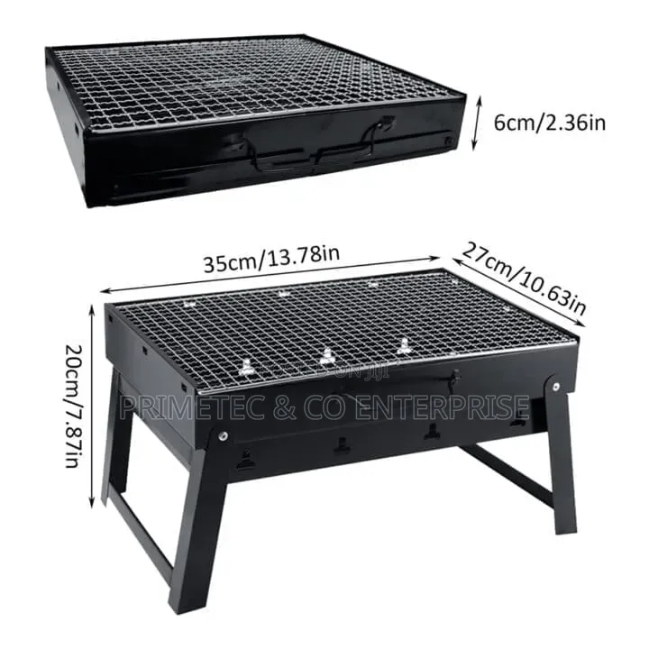 Foldable Portable Barbecue Charcoal Grill