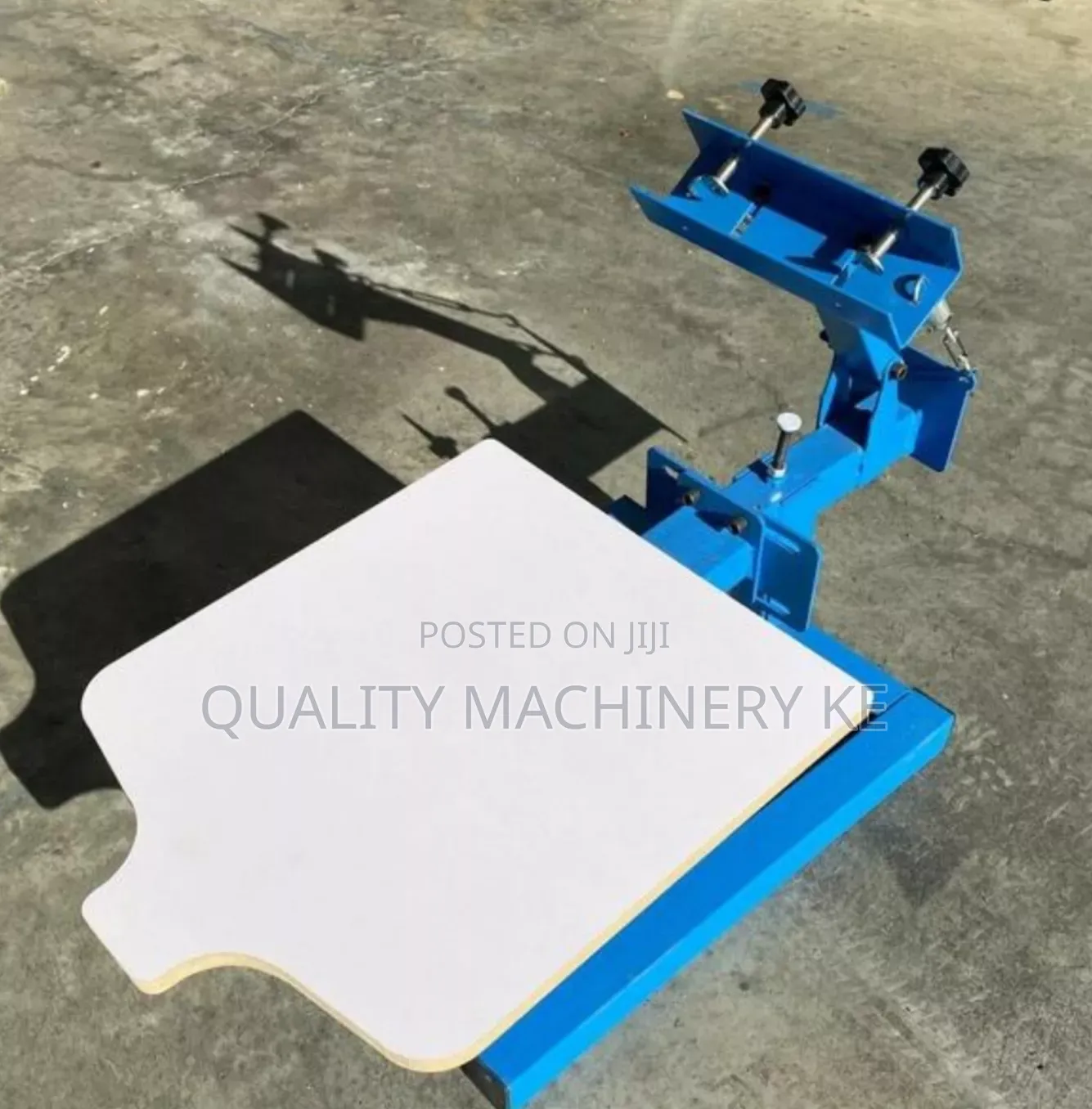 Professional 1color Station Screen Printing Machine