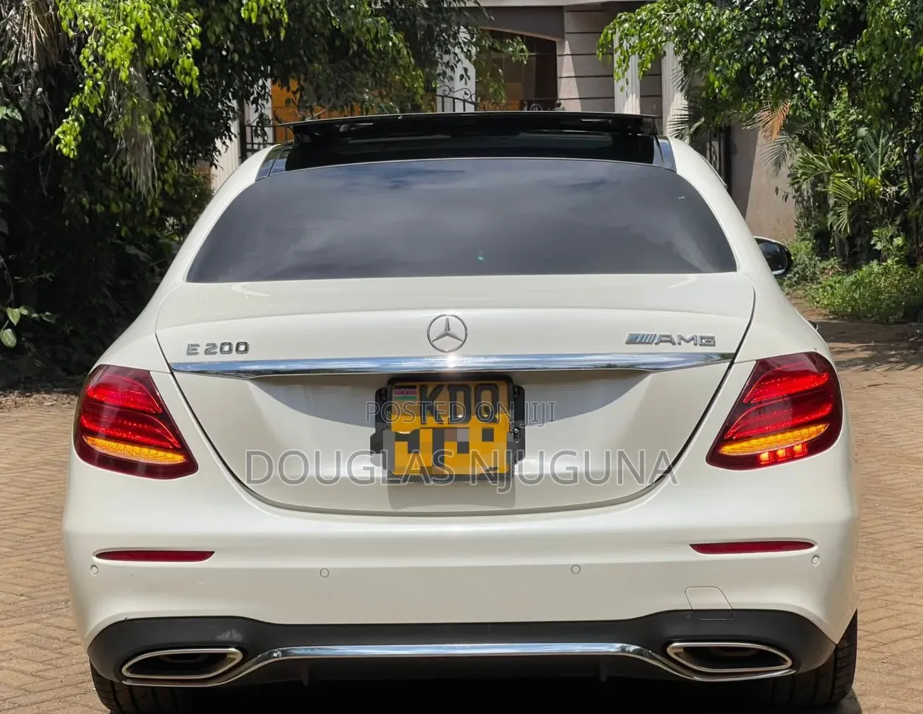 Mercedes-Benz E200 2017 White