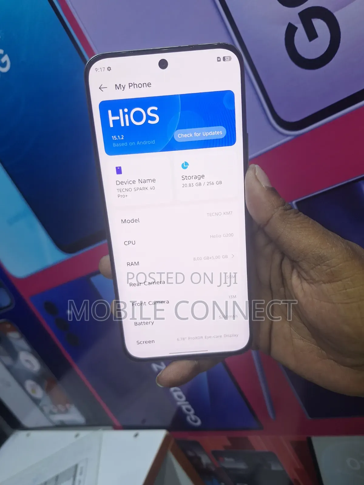 Tecno Spark 40 Pro+ 256 GB Silver