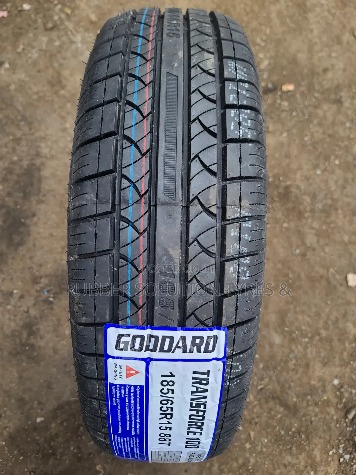 185 /65 R15 Goddard Tyres 88t Transforce 100
