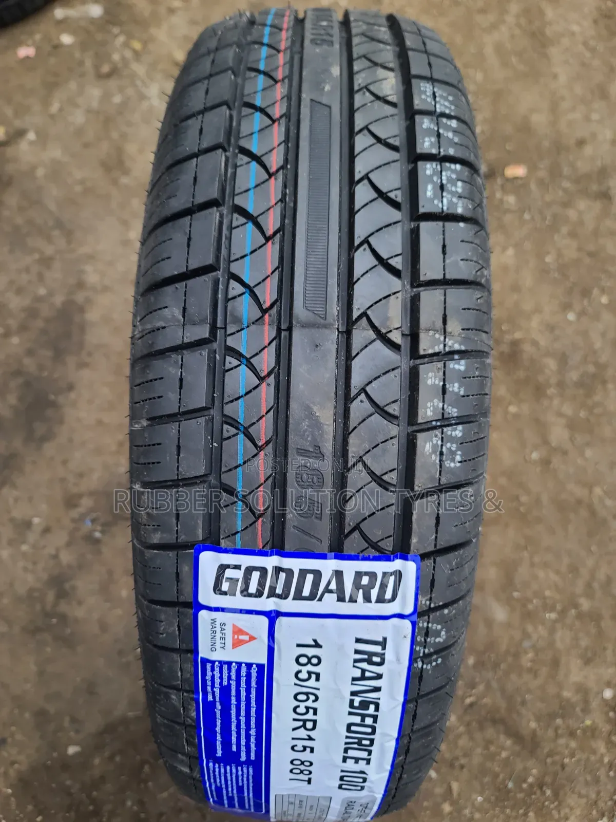 185 /65 R15 Goddard Tyres 88t Transforce 100