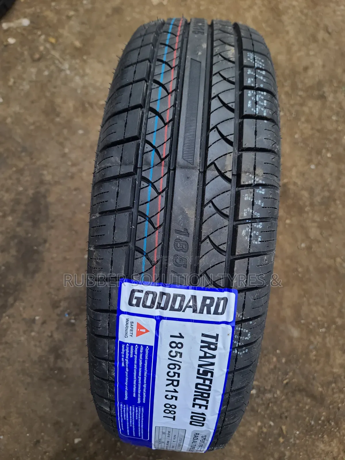 185 /65 R15 Goddard Tyres 88t Transforce 100
