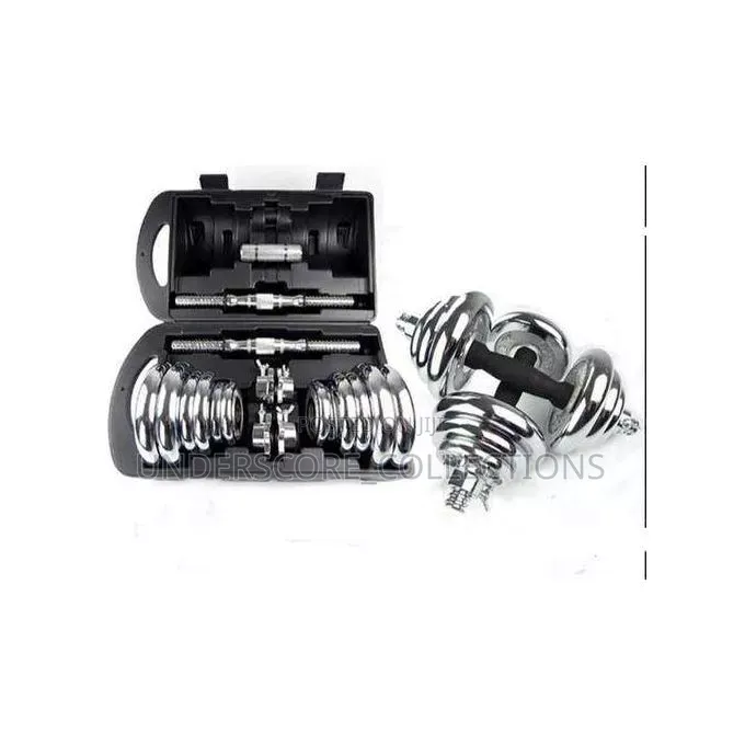 30kg Chrome Adjustable Dumbbell