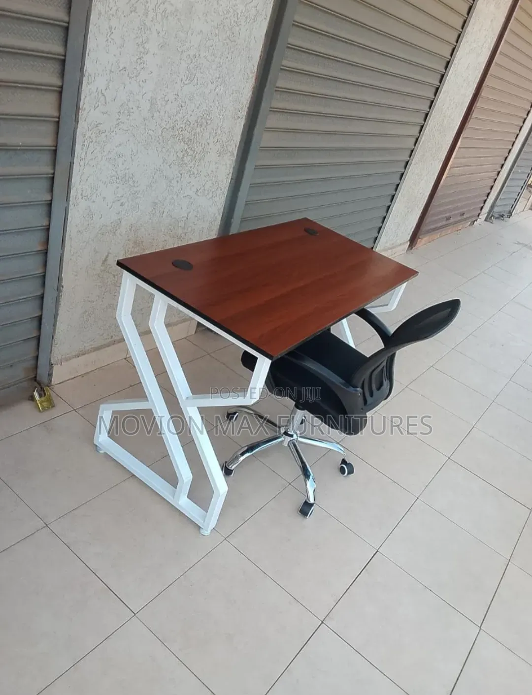 1.2m Table Office Table+Mesh Chairs
