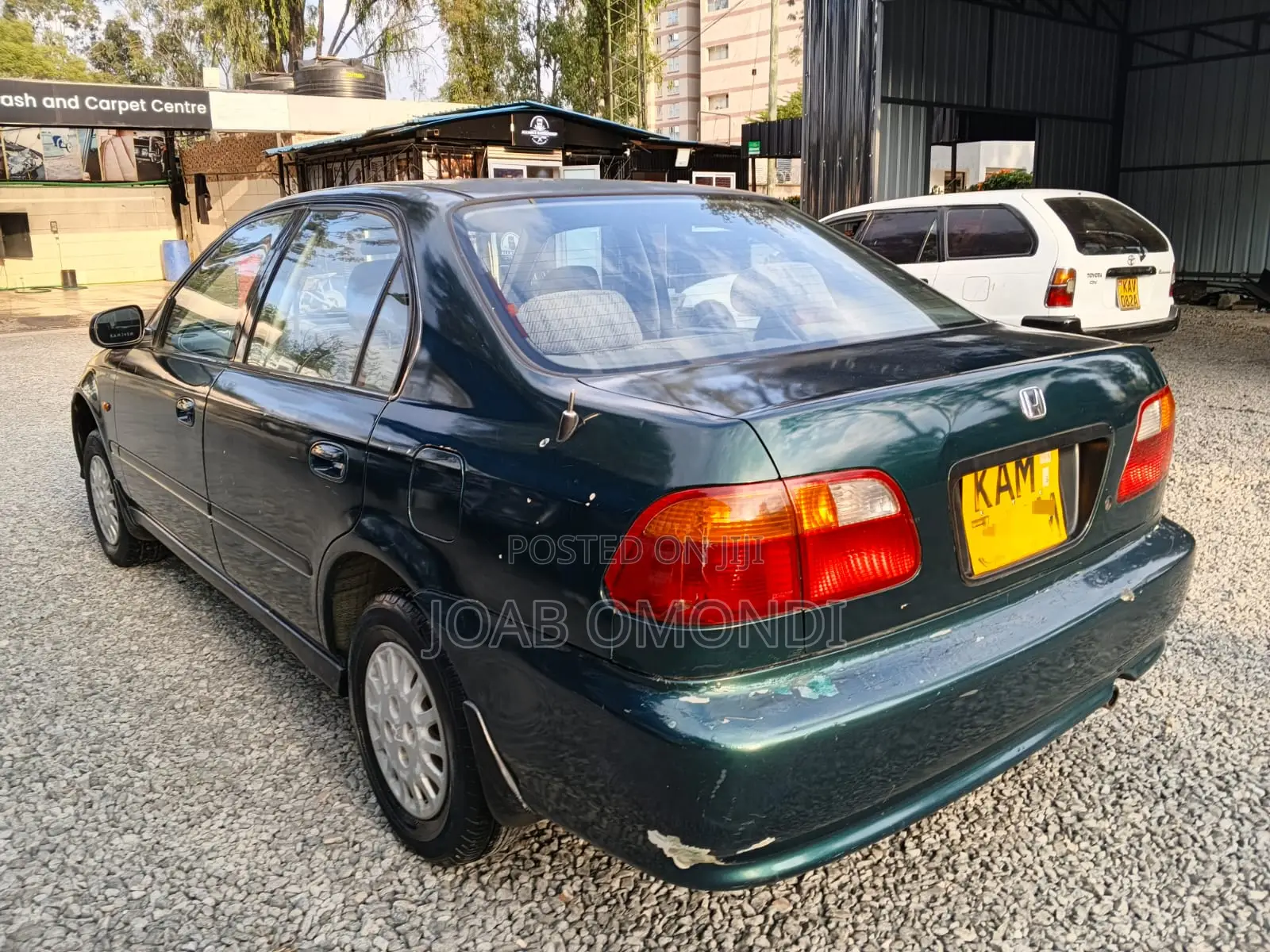 Honda Civic EX 4dr Sedan 1999 Green