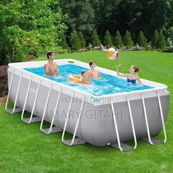 *Ultra Xtra Prism Frame Pool Set Rectangular Swimming Pool* at 