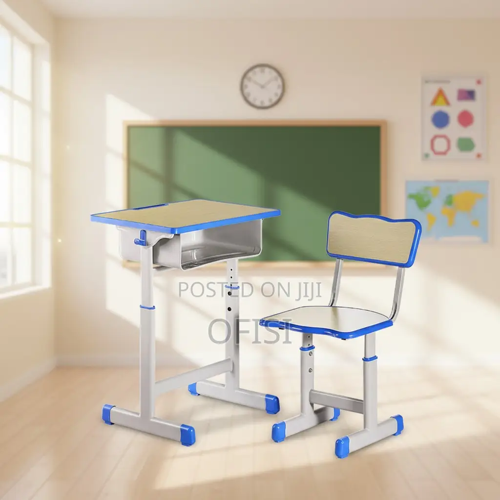 Kids Desk; Height Adjustable Kids Study Desk