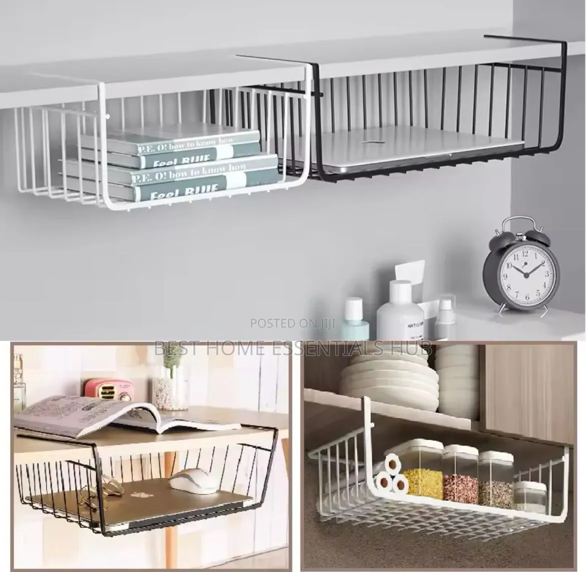 Under Shelf Organizer Metallic