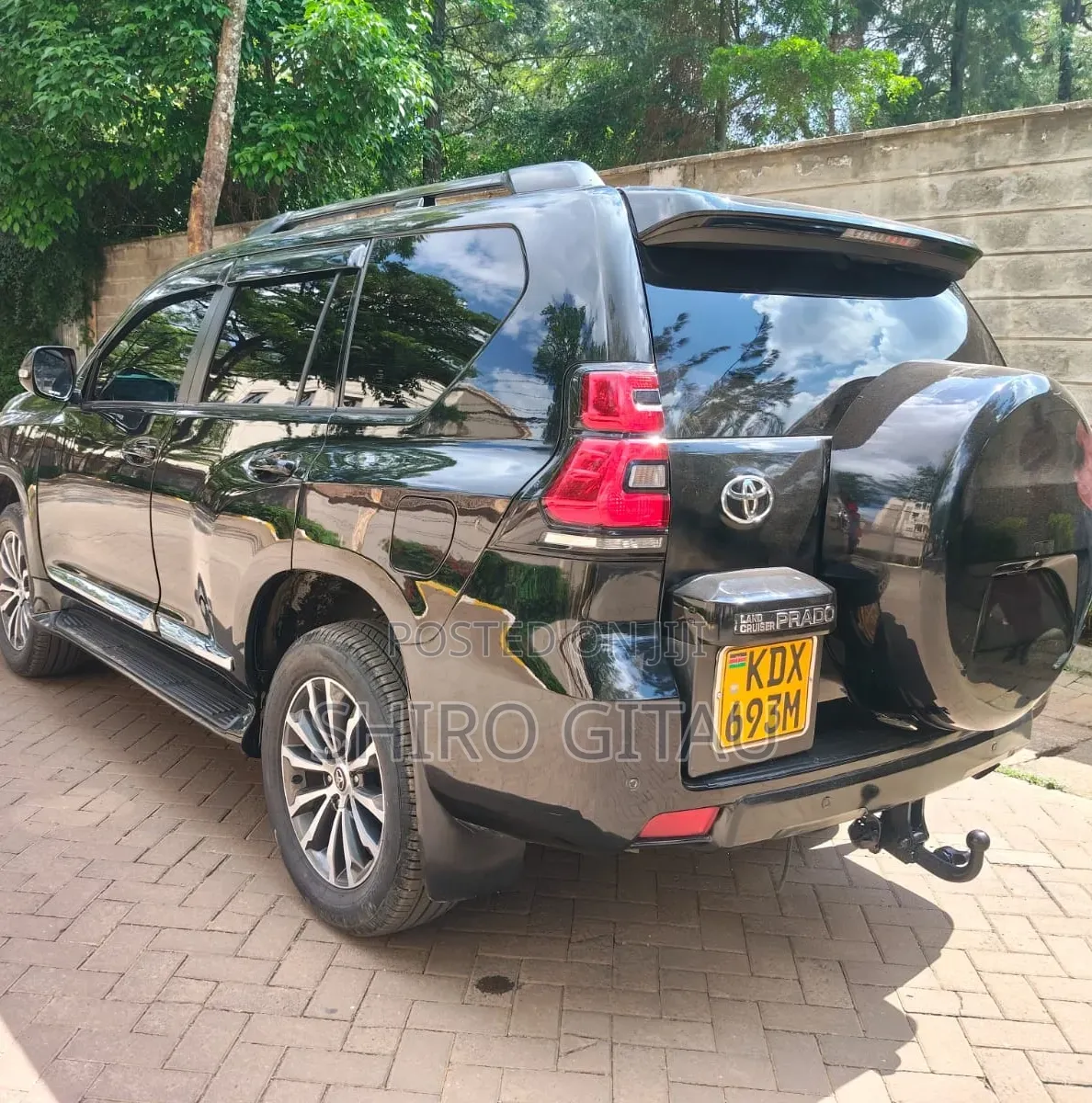 Toyota Land Cruiser Prado 2017 Black