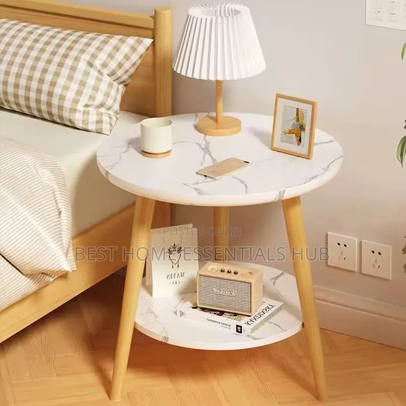 *2 Layer Minimalist Nordic Syle Coffee Side Table*50*50cm