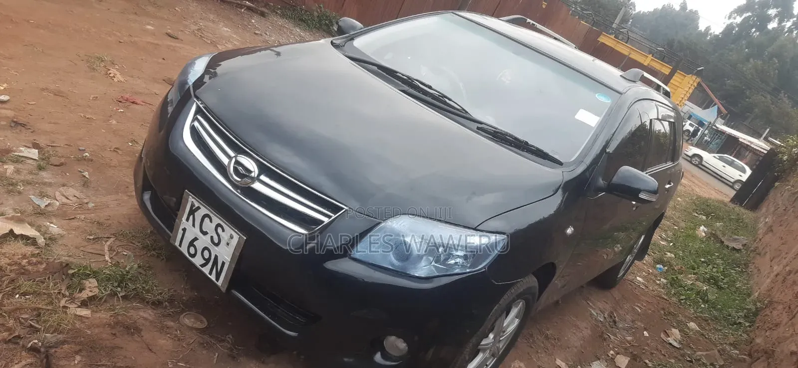 Toyota Corolla Fielder 2012 Black