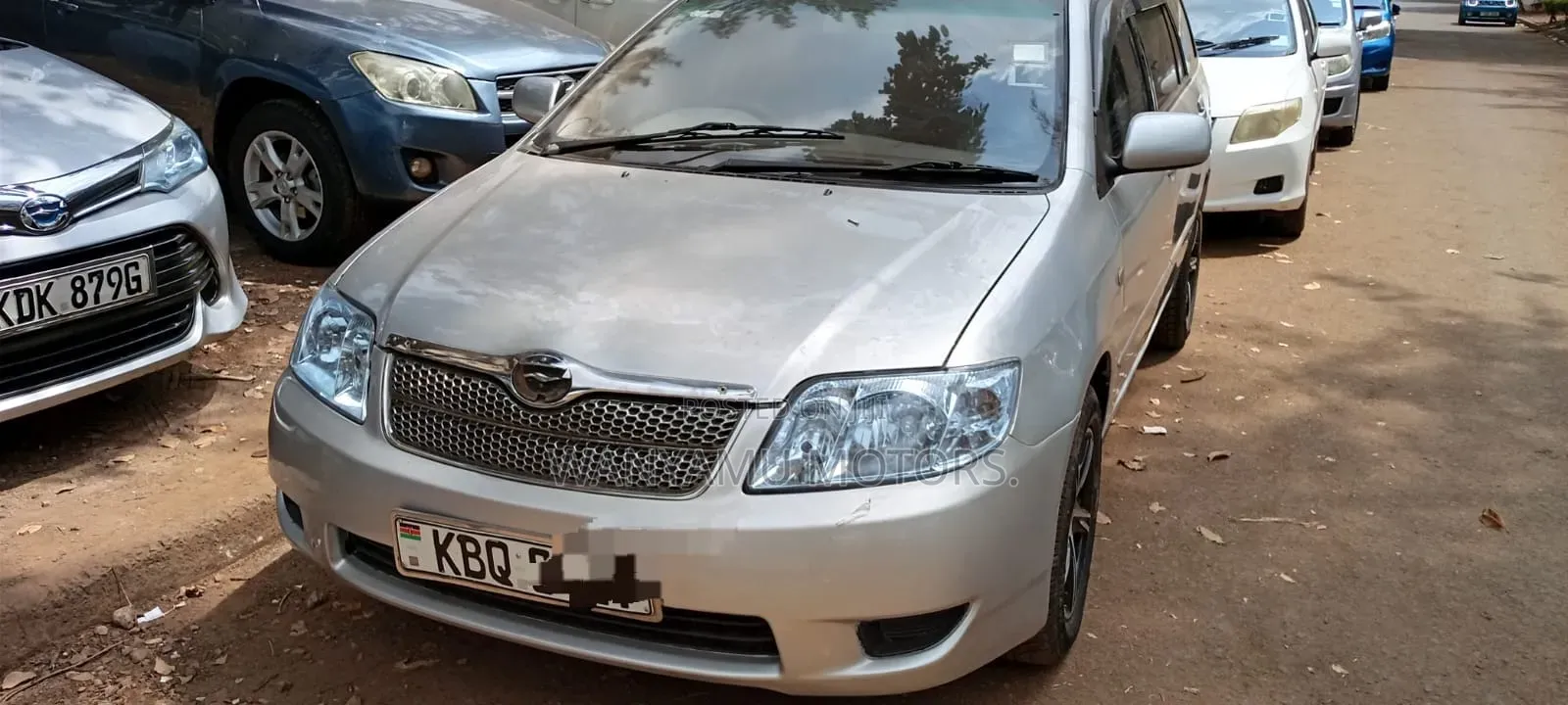 Toyota Corolla Fielder 2005 Silver
