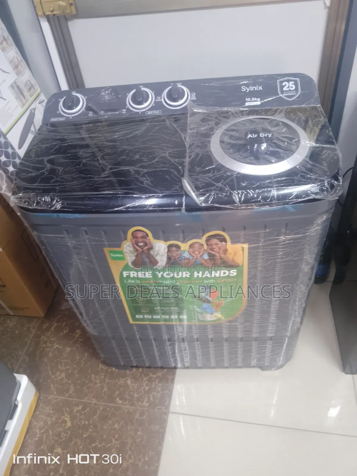 Twin Tub Top Load Washing Machine