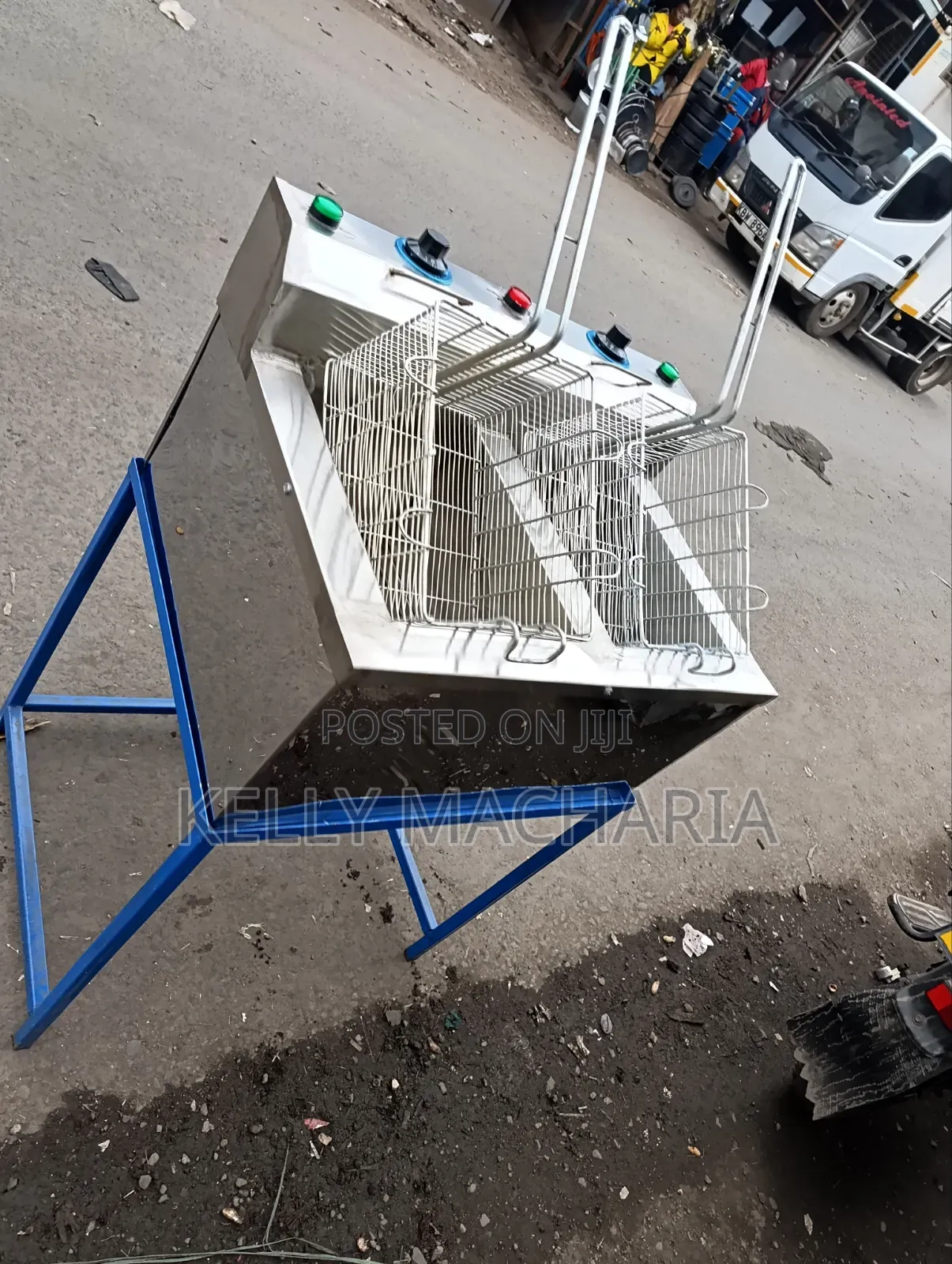 Top Commercial 20l Double Chips Fryes