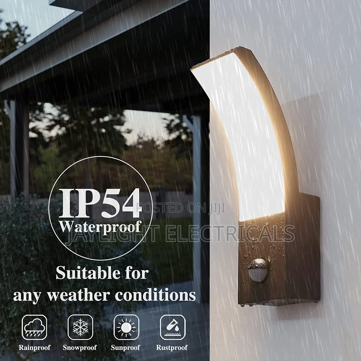 Waterproof Led Outdoor Wall Light Plastic Lamp Led Outdoor Wall Lamp