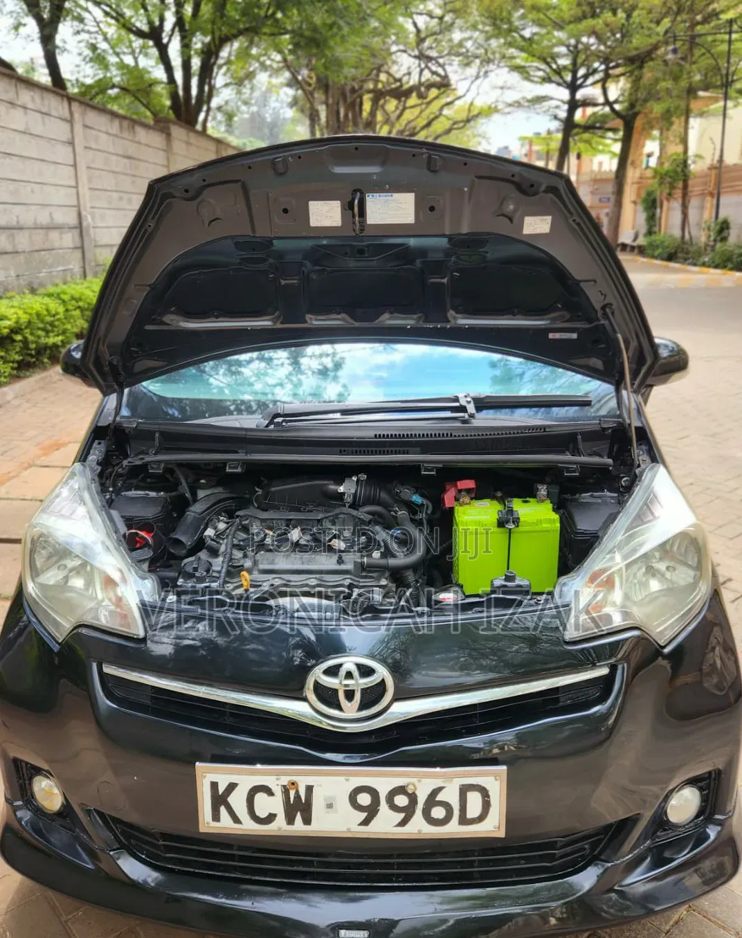 Toyota Ractis 2012 Black