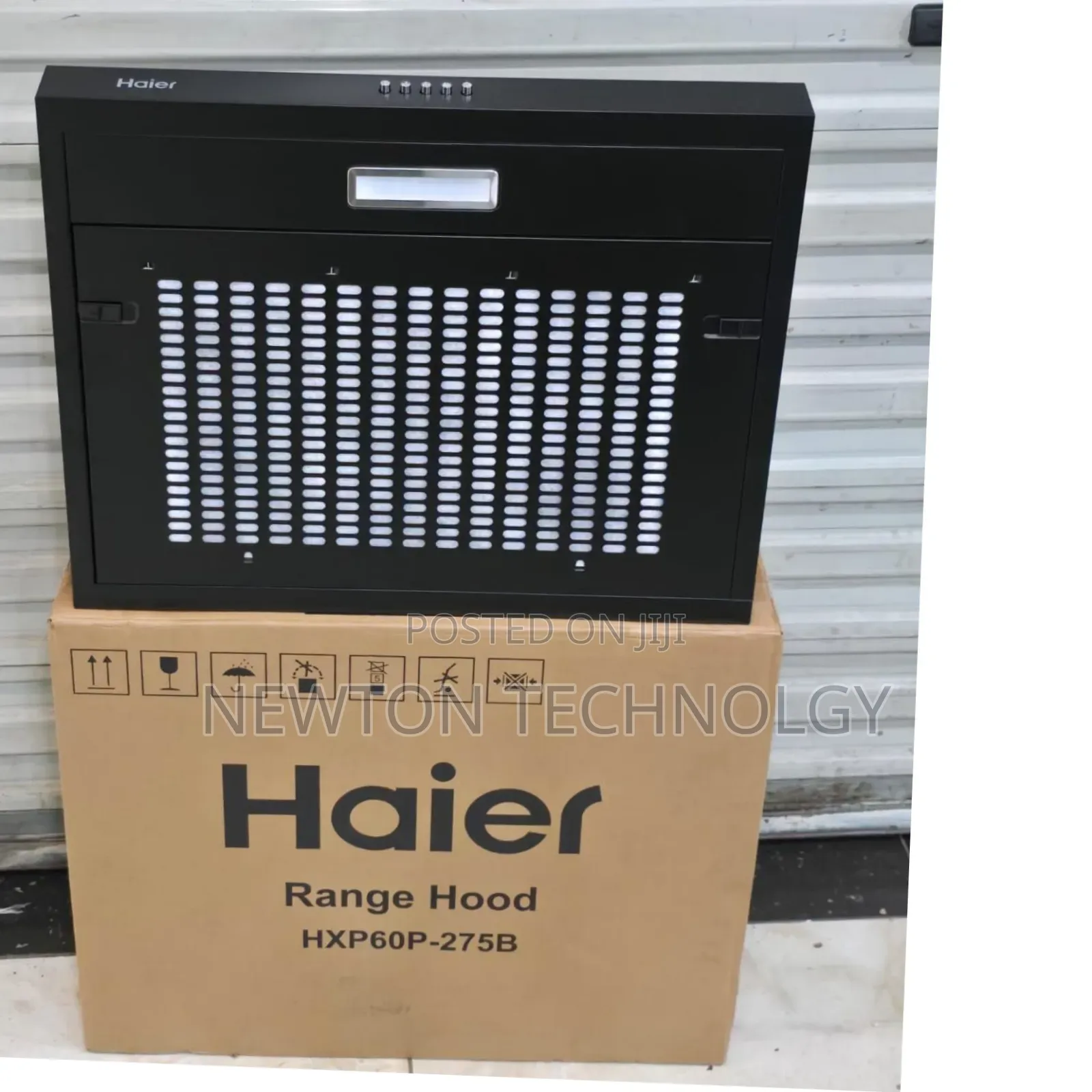 Haier 60cm Kitchen Hood Hxp60p -275b- Black