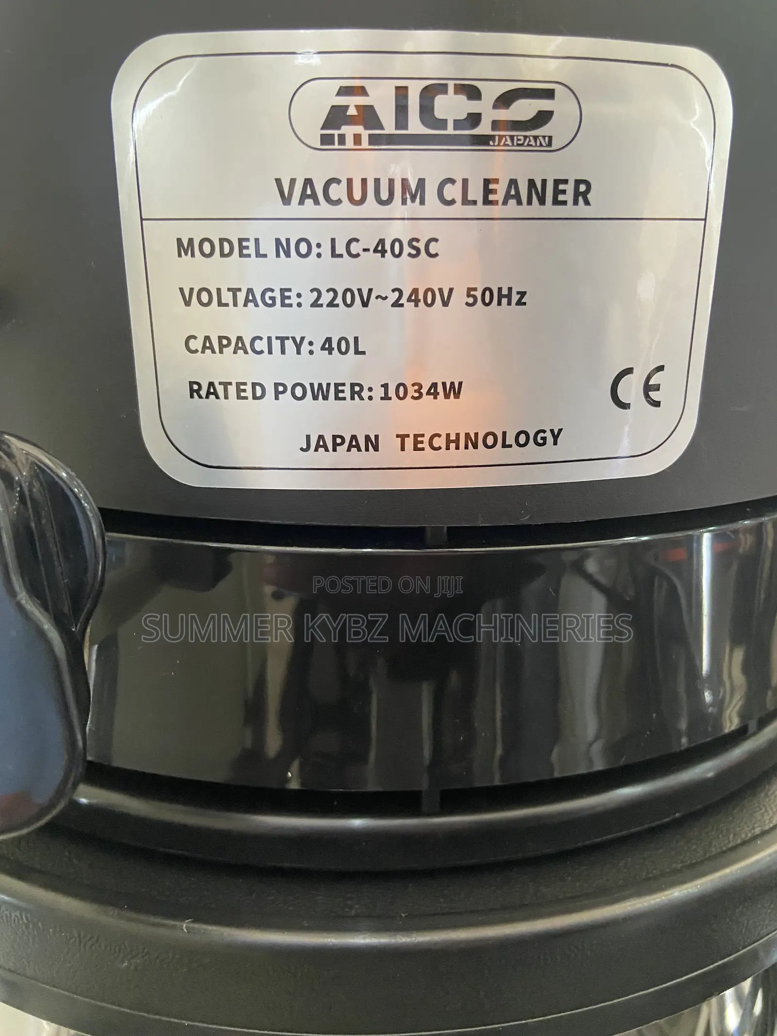 Aico Japan Industrial Vacuum Cleaner 40l