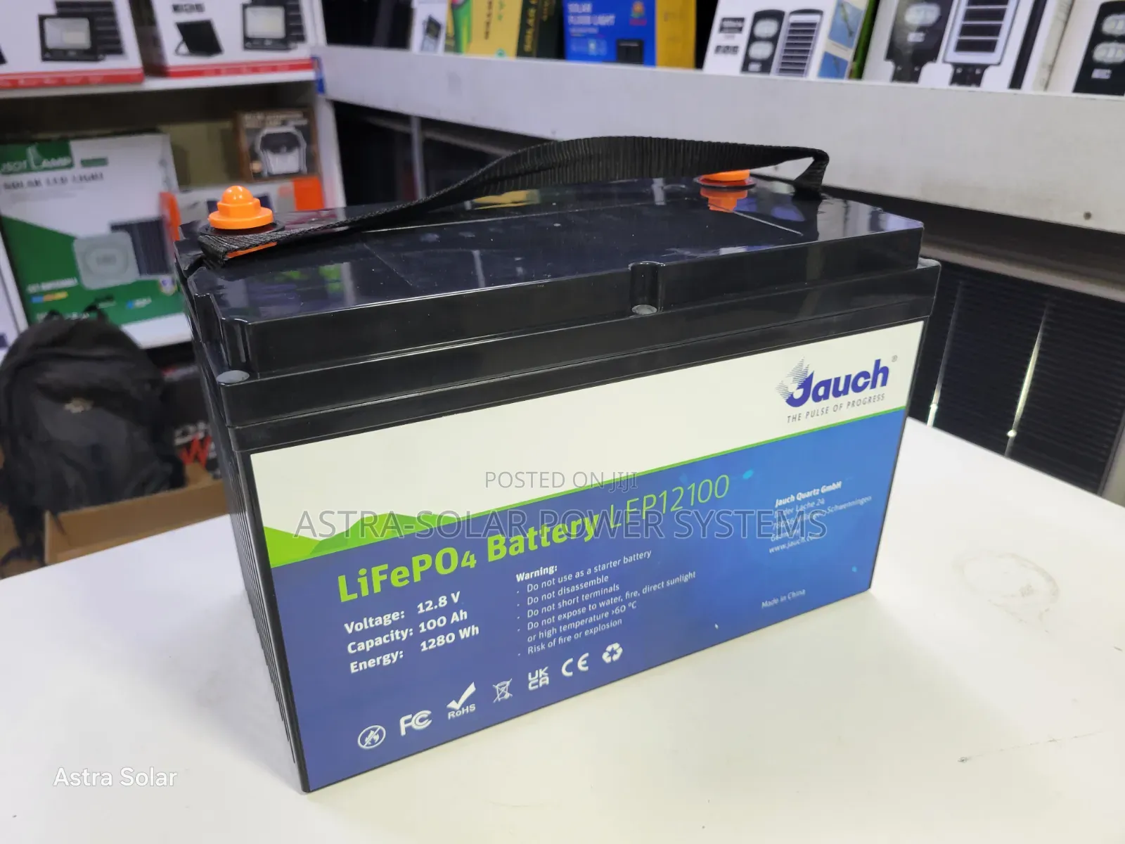 Jauch 1.2kwh 12.8v 100ah