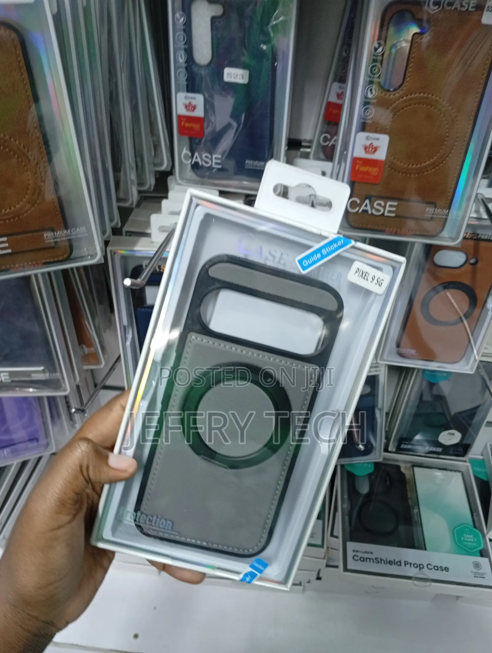 Google Pixel 9 5g, Sleek Green Colorway Cover