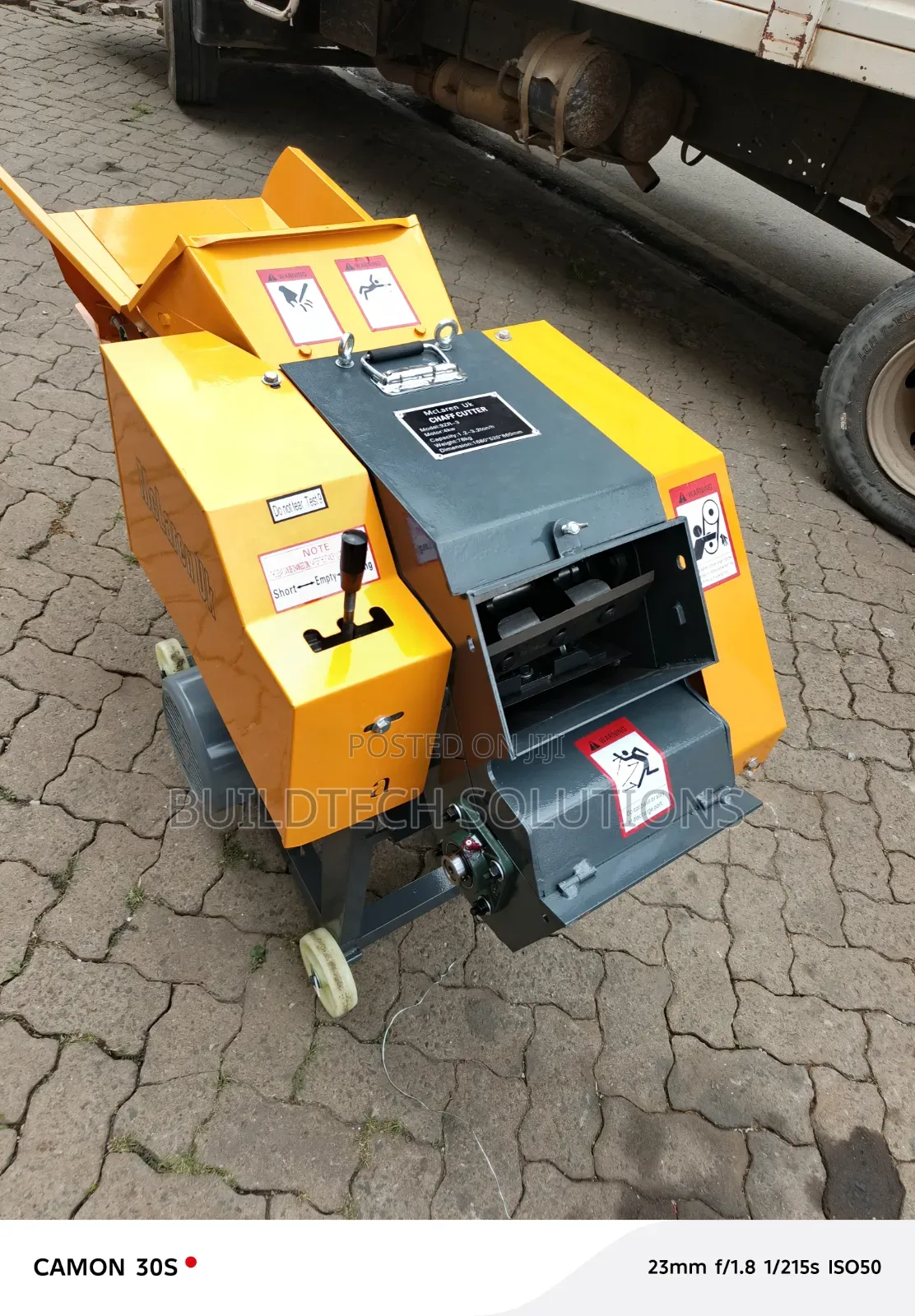 High-Capacity Chaff Cutter 5hp Motor 3200 KGS Per Hours