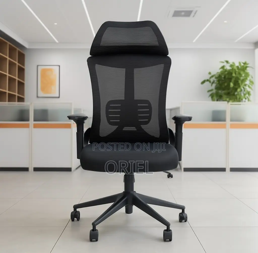 Office Chair : High-Back Orthopedic Swivel Office Chair