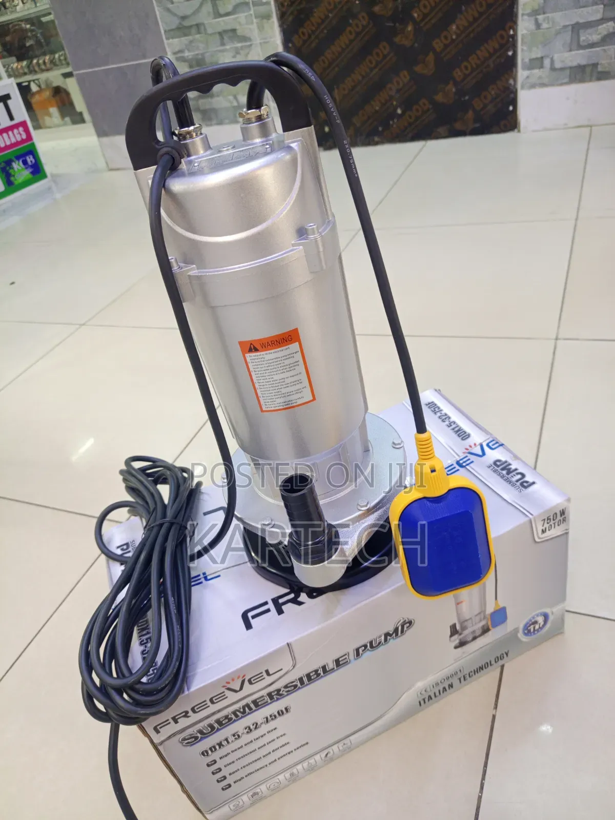 Freevel 1hp Submersible Water Pump – Qdx1.5-32-750f