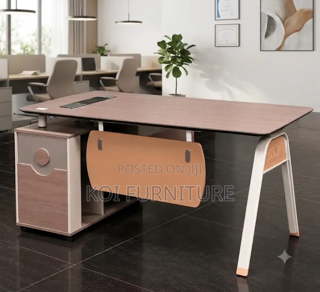 Office Desk; 1.8 Meters Executive L Shaped Commanding Desk